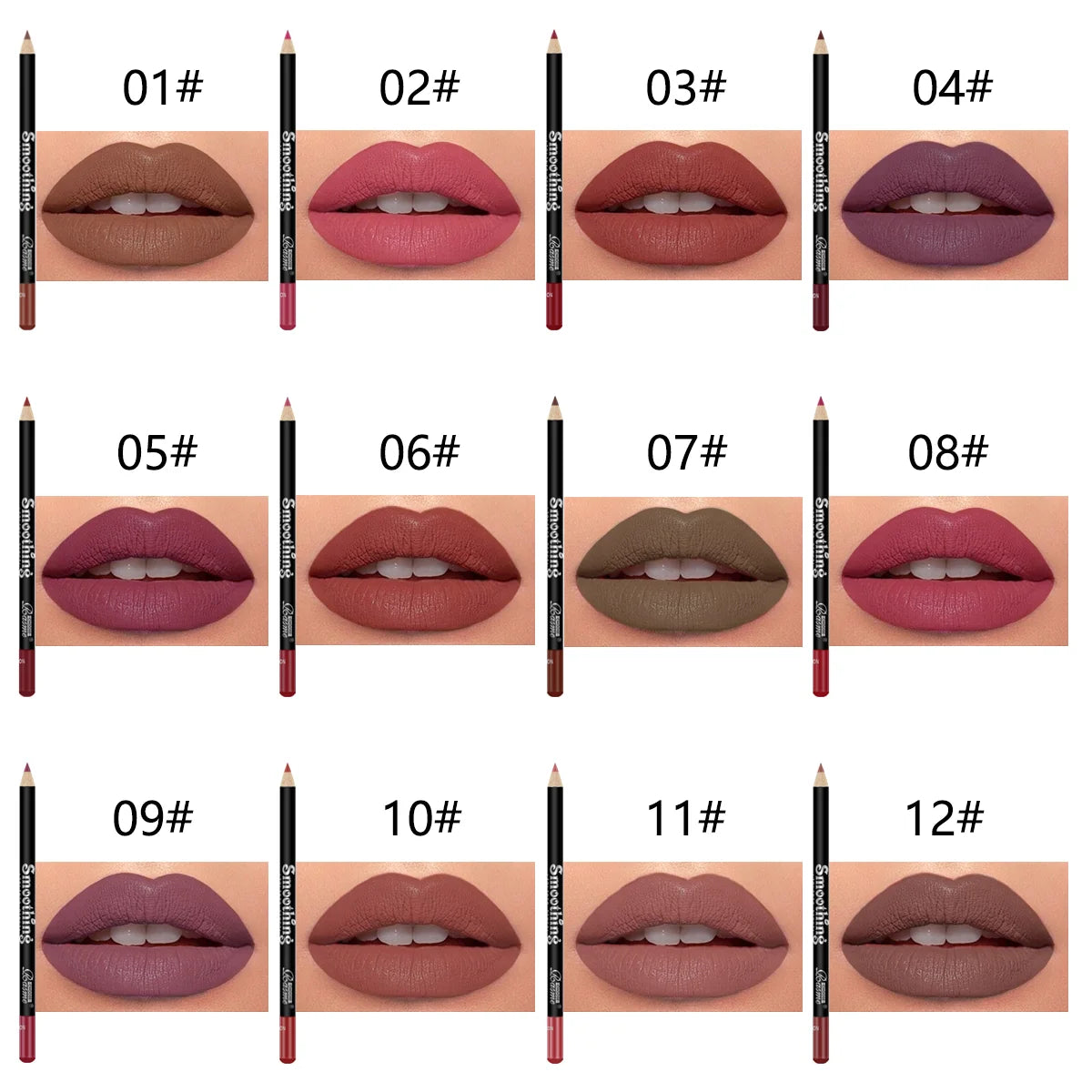 Twelve Piece Lip Set