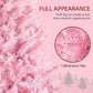 High Quality Artificial Pink Spruce Christmas Trees Auto Open Steel Base Remote Control Eco-Friendly for Indoor Xmas Decoration
