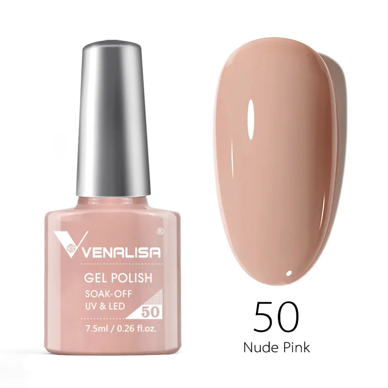 VENALISA Reflective Disco Glitter Full Coverage Super Diamond Sparkle Pigment Gel Nail Polish Soak off UV LED Nail Gel Varnish