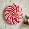 Custom Santa Claus Reindeer Acrylic Wall Clock 10 Christmas Holiday Decor, Transparent Edge, Silent Quartz