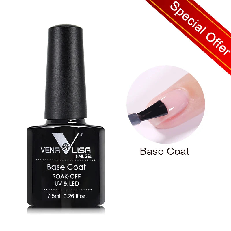 VENALISA Reflective Disco Glitter Full Coverage Super Diamond Sparkle Pigment Gel Nail Polish Soak off UV LED Nail Gel Varnish