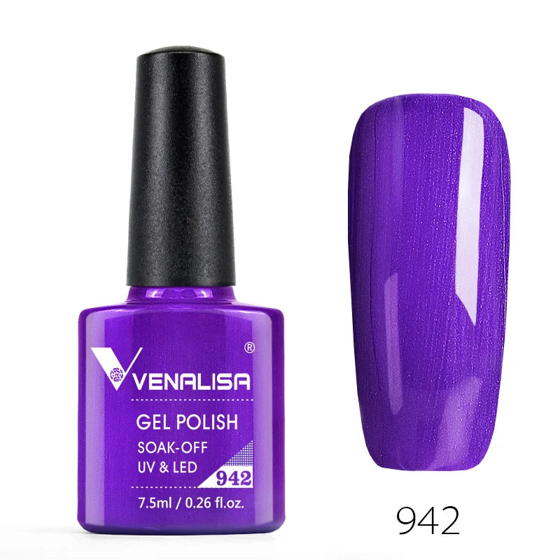 VENALISA Reflective Disco Glitter Full Coverage Super Diamond Sparkle Pigment Gel Nail Polish Soak off UV LED Nail Gel Varnish