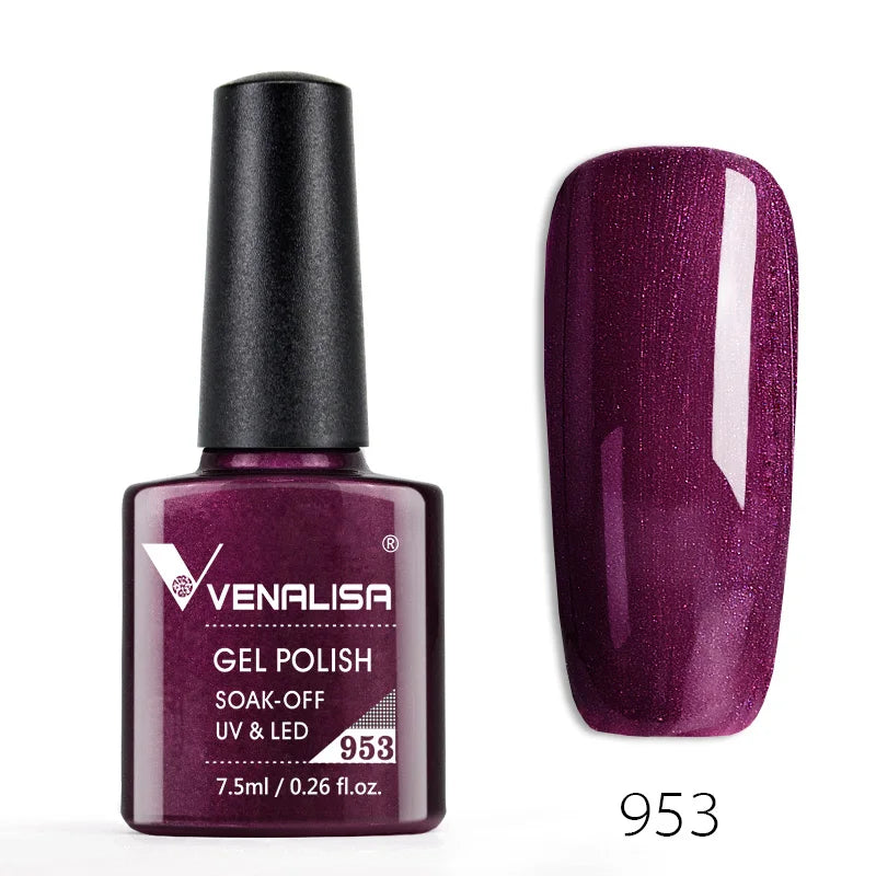 VENALISA Reflective Disco Glitter Full Coverage Super Diamond Sparkle Pigment Gel Nail Polish Soak off UV LED Nail Gel Varnish