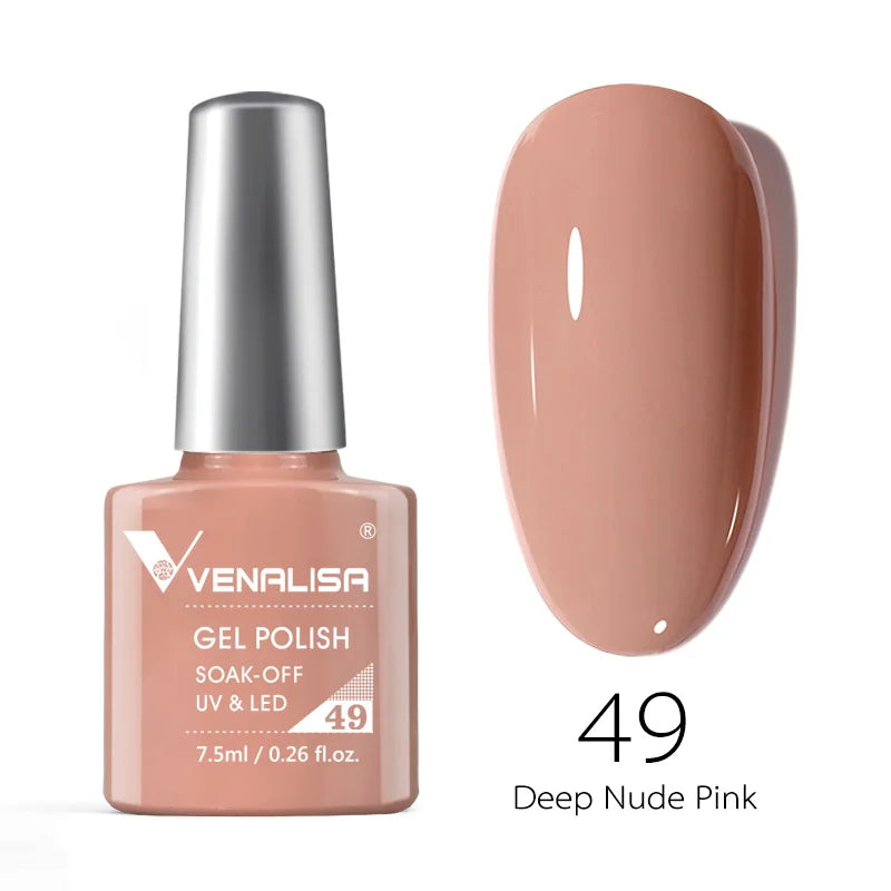 VENALISA Reflective Disco Glitter Full Coverage Super Diamond Sparkle Pigment Gel Nail Polish Soak off UV LED Nail Gel Varnish