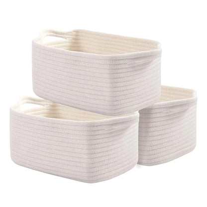 3pcs Woven Basket, Gift Basket Empty