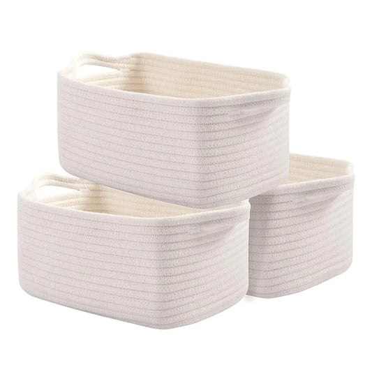 3pcs Woven Basket, Gift Basket Empty