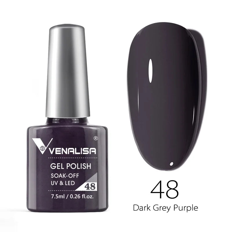 VENALISA Reflective Disco Glitter Full Coverage Super Diamond Sparkle Pigment Gel Nail Polish Soak off UV LED Nail Gel Varnish