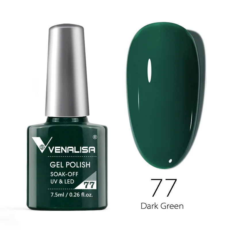 VENALISA Reflective Disco Glitter Full Coverage Super Diamond Sparkle Pigment Gel Nail Polish Soak off UV LED Nail Gel Varnish