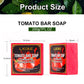 Private Label 10x Whitening Soap Handmade 2-Pack Natural Tomato Cleanse Dark Spot Even Tone Brightening Soap for Instant Glow