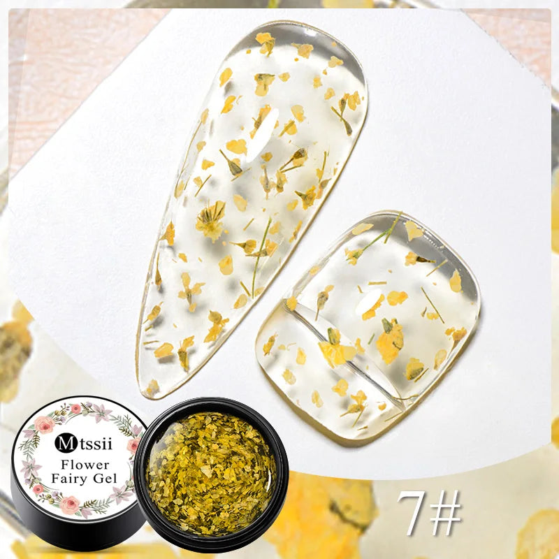 Dried Flower Gel Polish