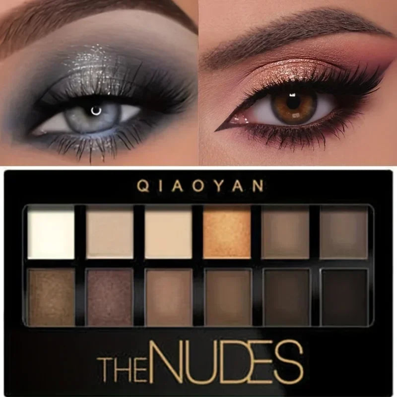 Twelve Color Matte Eyeshadow Palette