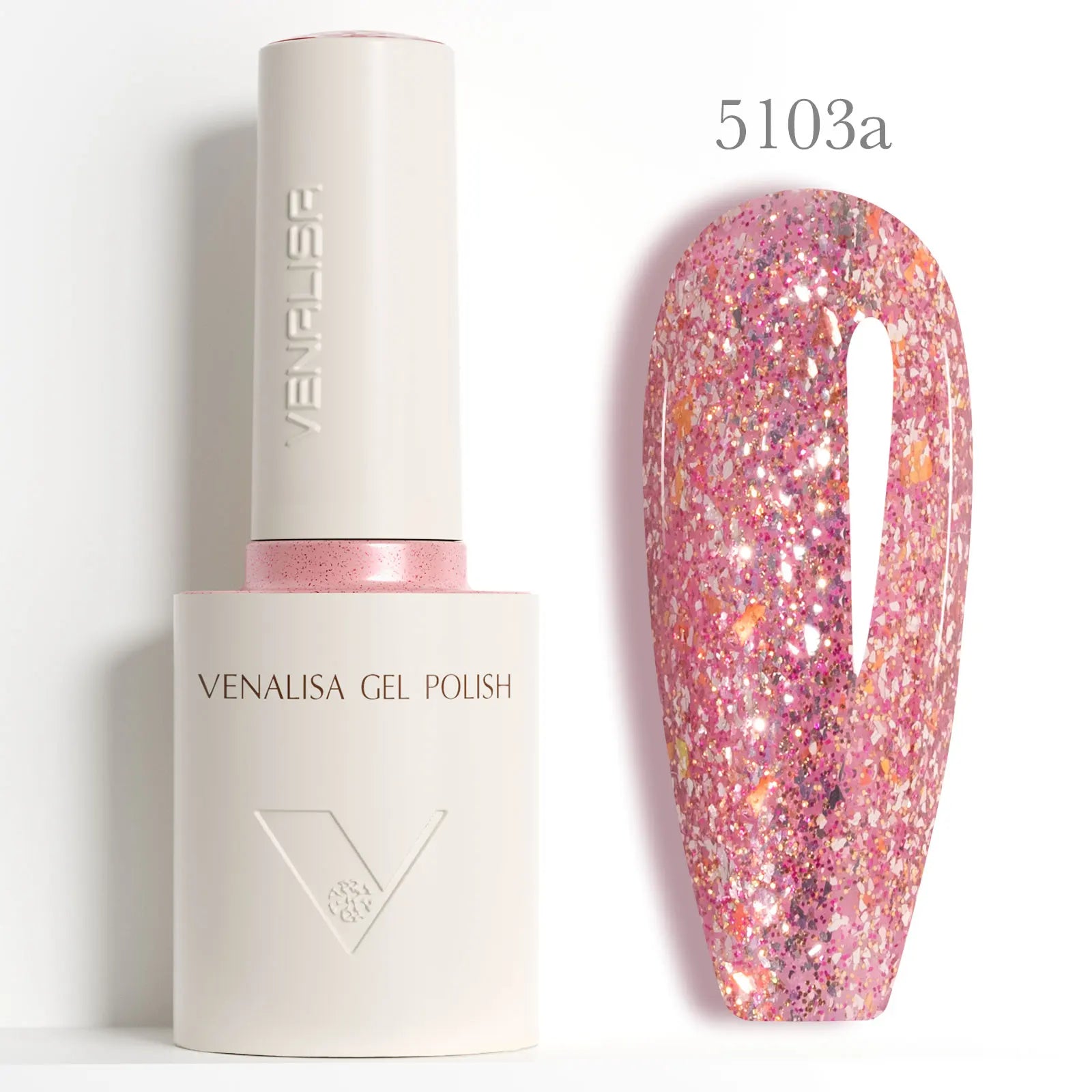 Venalisa V6 Nail Gel Polish Hema Free TPO Free Ultra Red Color Cat Eye Soak Off UV LED Semi Permanent Long Wear Diamond Top 10ml