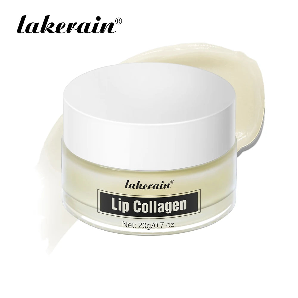 Lip Balm Collagen Lighten Melanin Lip Mask Exfoliating Fade Lip Line Dead Skin Moisturizing Brighten Repair Lip Care Products