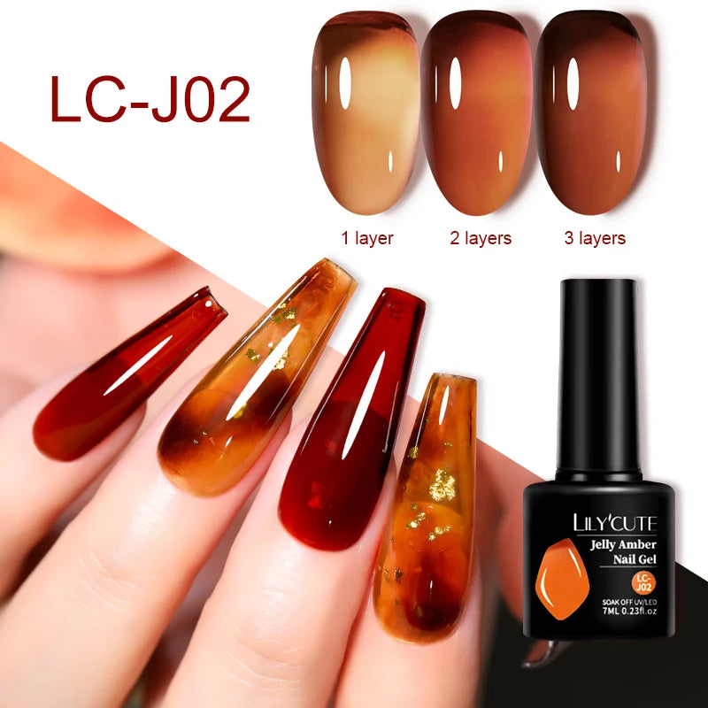 Jelly Amber Nail Gel