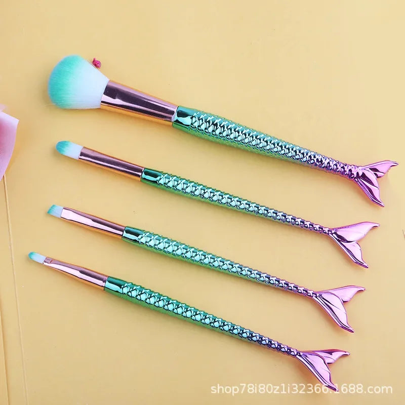 Gradient Mermaid Brush Kit