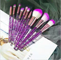 Ten Piece Makeup Brushes