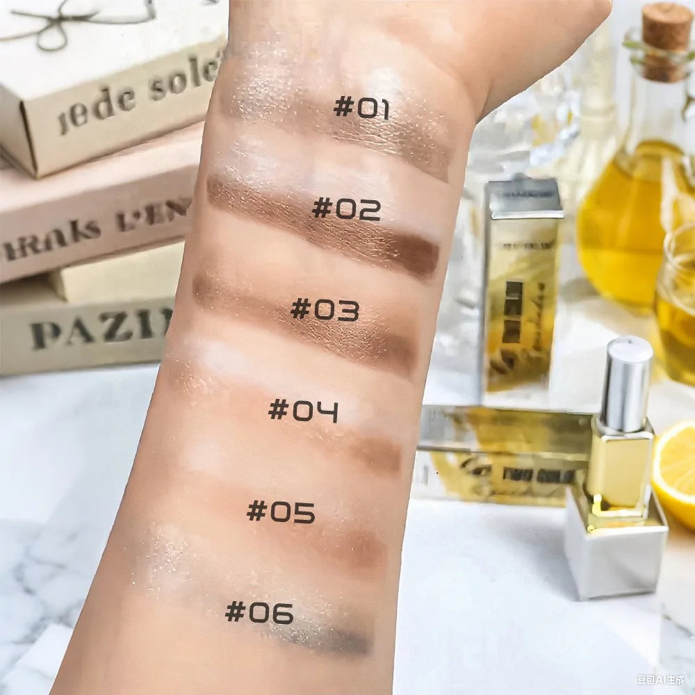 Dual-Color Shimmer Eyeshadow Stick