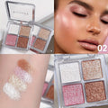 Four Color Highlighter Palette