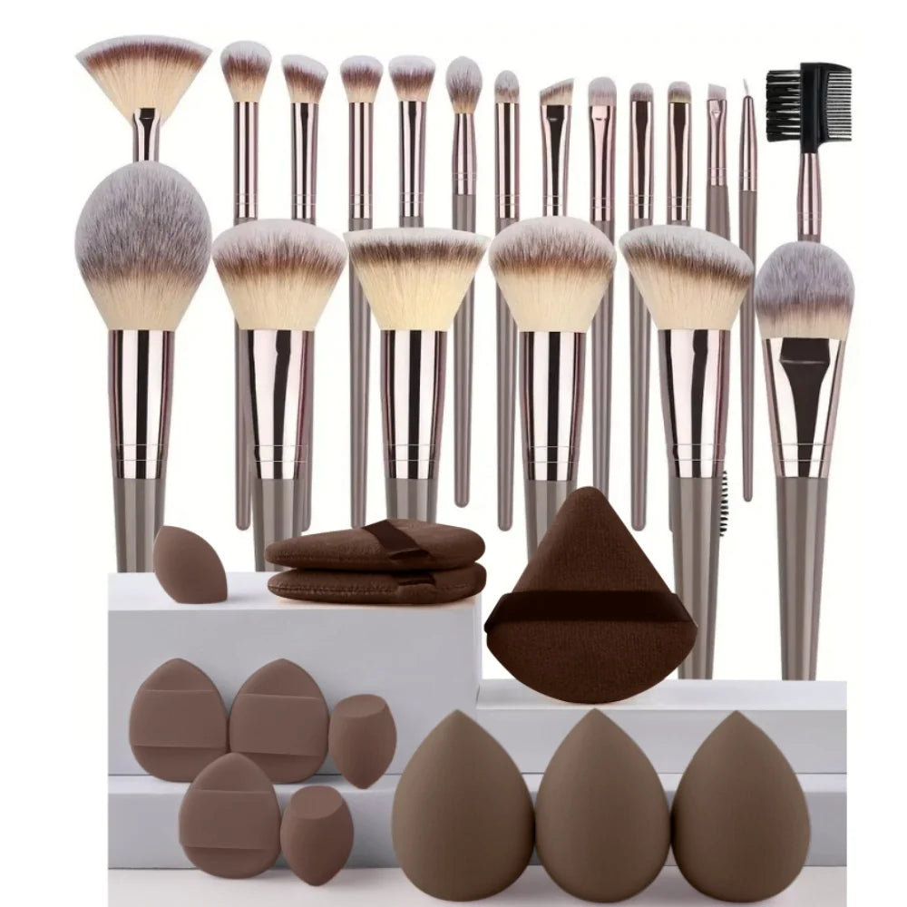 Fluffy Multi Piece Brushes