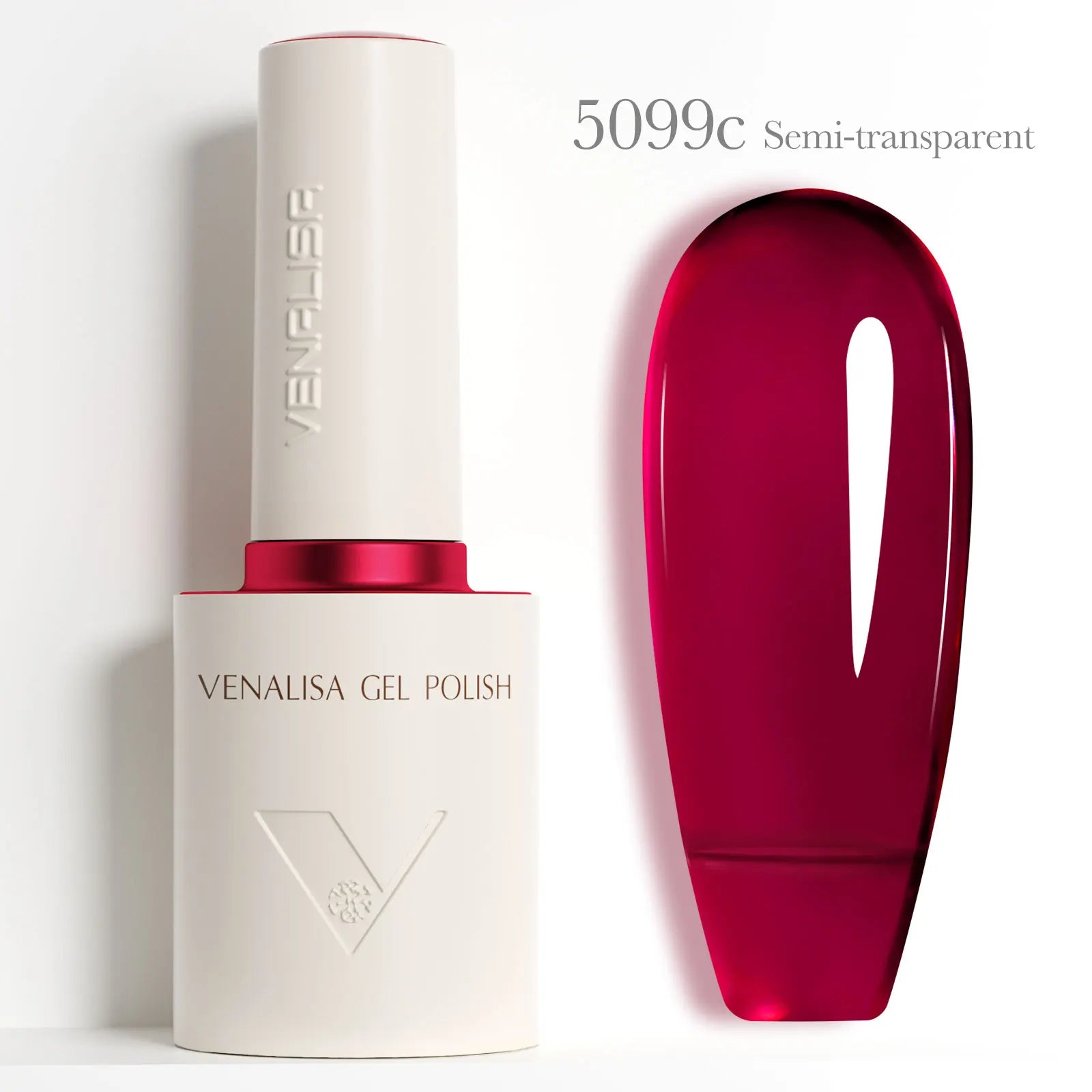 Venalisa V6 Nail Gel Polish Hema Free TPO Free Ultra Red Color Cat Eye Soak Off UV LED Semi Permanent Long Wear Diamond Top 10ml