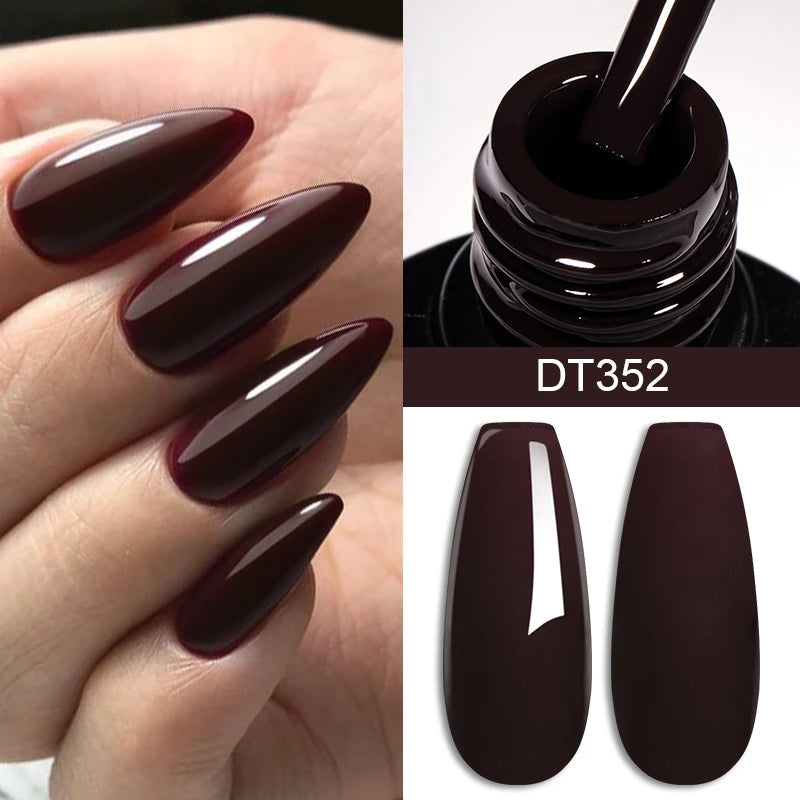 Wine Red Gel Polish