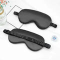 Silk Sleep Mask Soft Eye Masks 100% Blackout Adjustable Strap Zero Eye Pressure Blindfold for Uninterrupted Rest