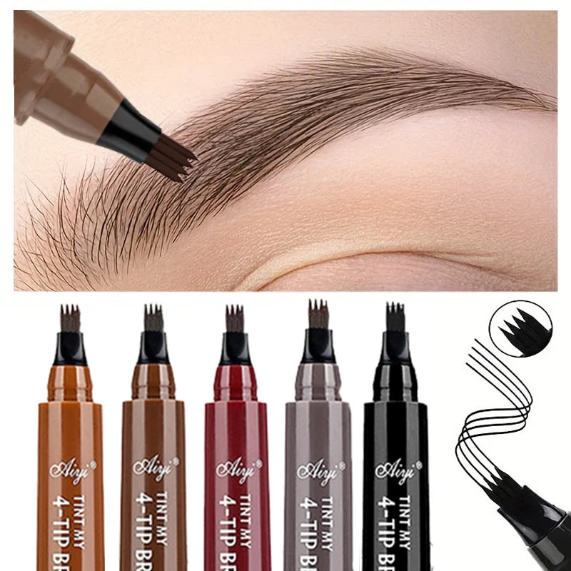 Four-Tip Liquid Brow Pen