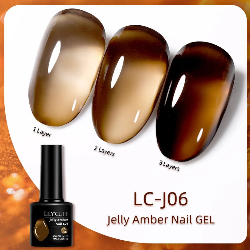 Jelly Amber Nail Gel