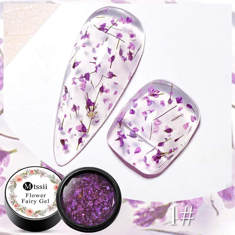 Dried Flower Gel Polish