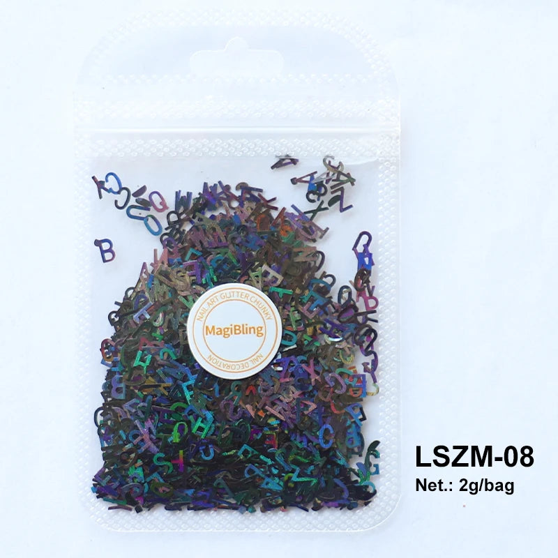 Holographic Nail Glitter Flakes