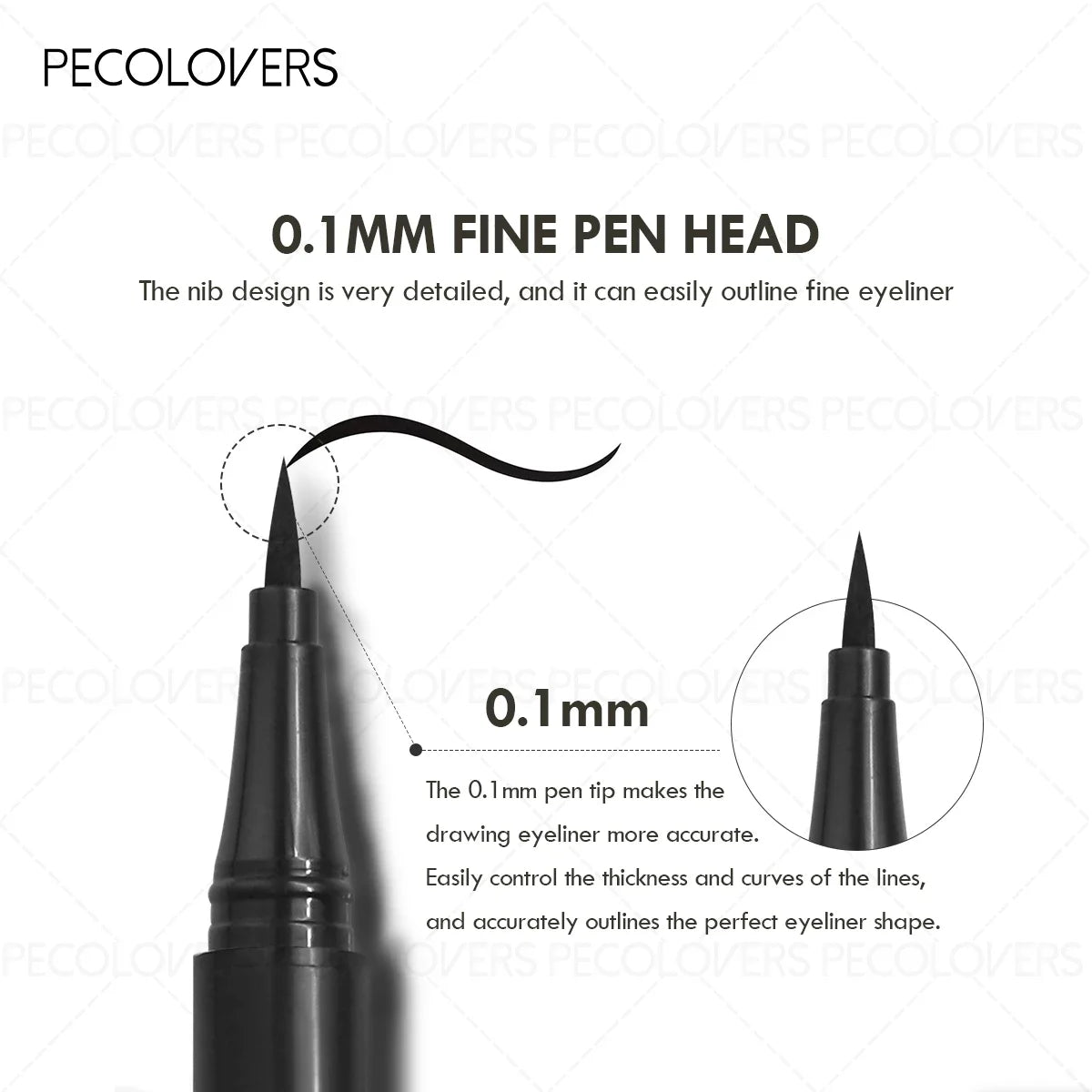 Three Piece Liquid Eyeliner Set