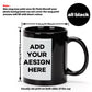 Custom Mug - Personalized Coffee Mug with Photos & Text - Unique Gift for Anniversary, Valentine's Day, and Mother's Day