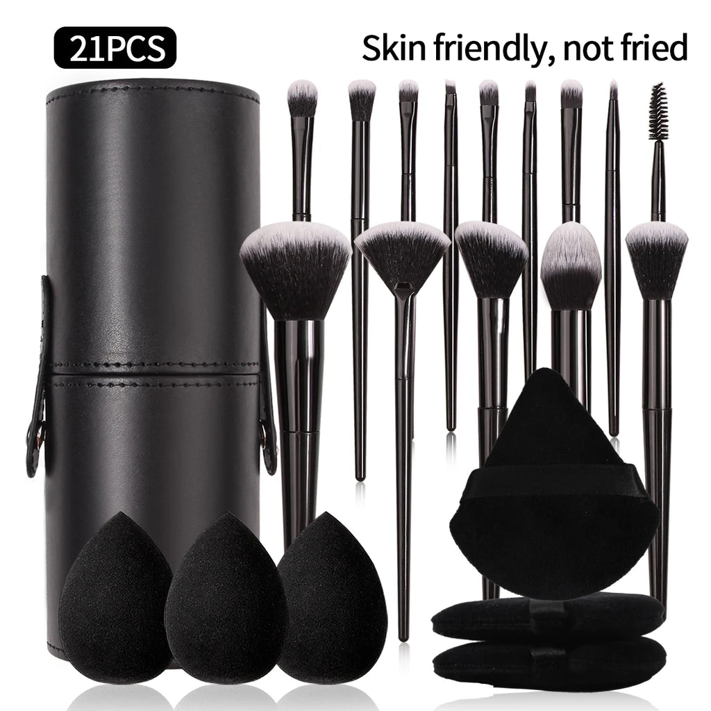 Soft Black Brush Collection