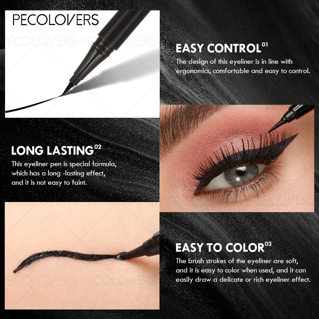 Three Piece Liquid Eyeliner Set