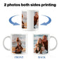 Custom Mug - Personalized Coffee Mug with Photos & Text - Unique Gift for Anniversary, Valentine's Day, and Mother's Day