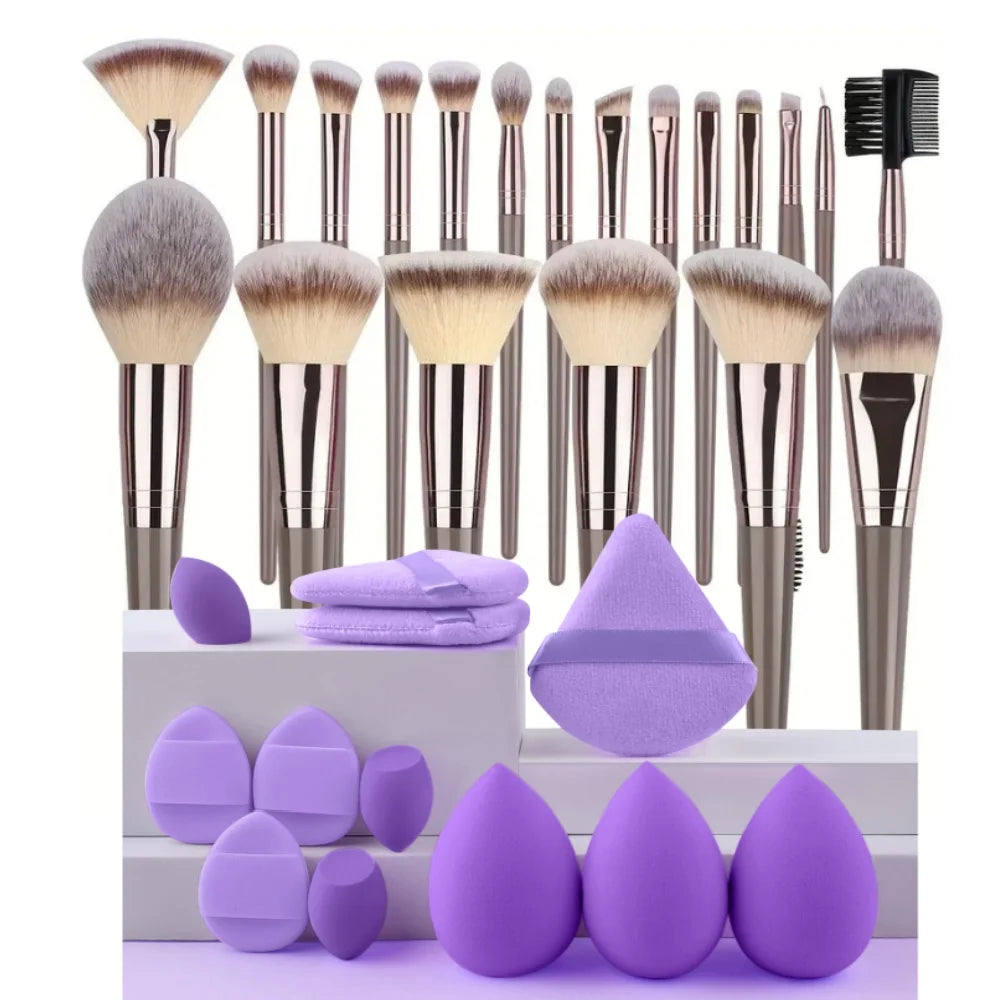 Fluffy Multi Piece Brushes
