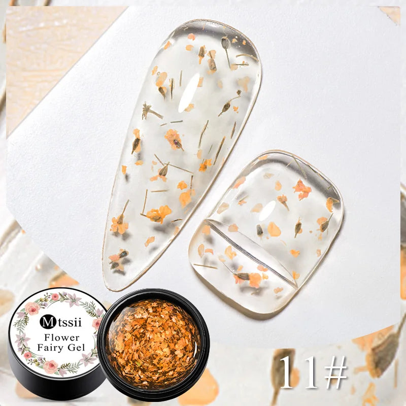Dried Flower Gel Polish