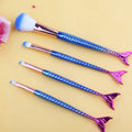 Gradient Mermaid Brush Kit