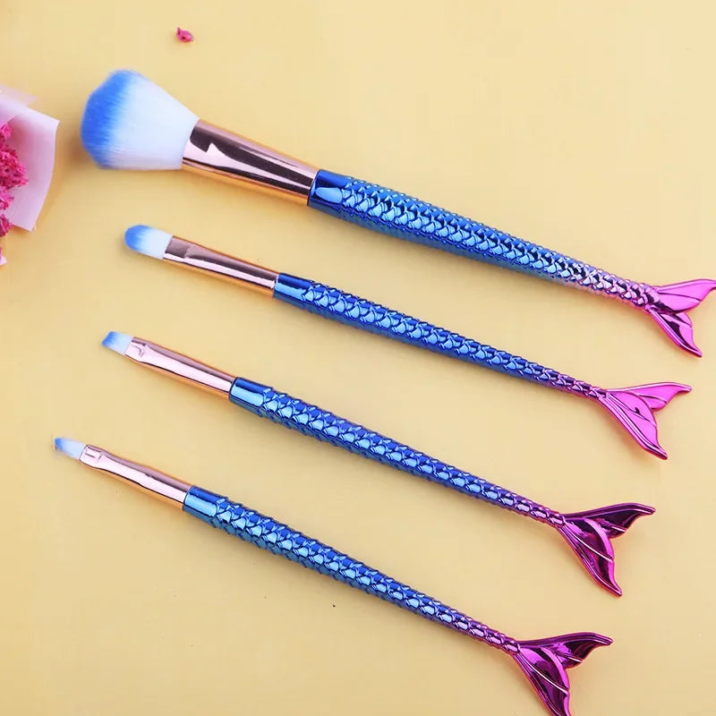 Gradient Mermaid Brush Kit