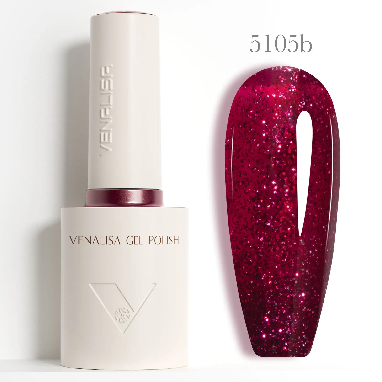 Venalisa V6 Nail Gel Polish Hema Free TPO Free Ultra Red Color Cat Eye Soak Off UV LED Semi Permanent Long Wear Diamond Top 10ml