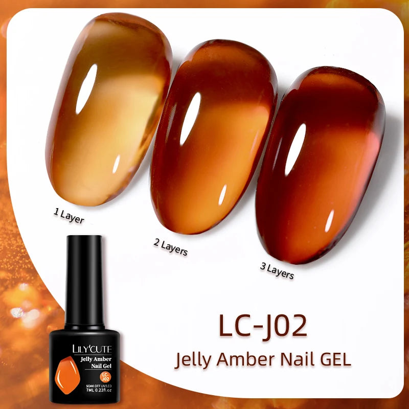 Jelly Amber Nail Gel