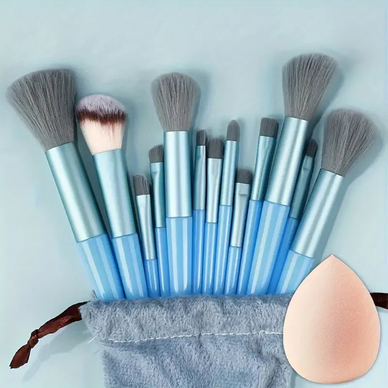 Thirteen Piece Brush Collection