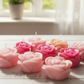 gift box candle scented roses