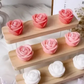 gift box candle scented roses