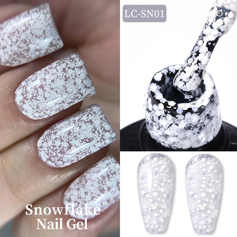LILYCUTE 7ML Thermal Gel Nail Polish Ultra-thin Temperature Color Changing Gel Polish Semi Permanent UV Gel Nail Art Gel Varnish