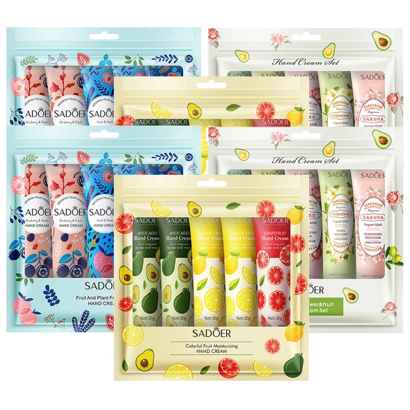 Avocado Sakura Hand Cream Set