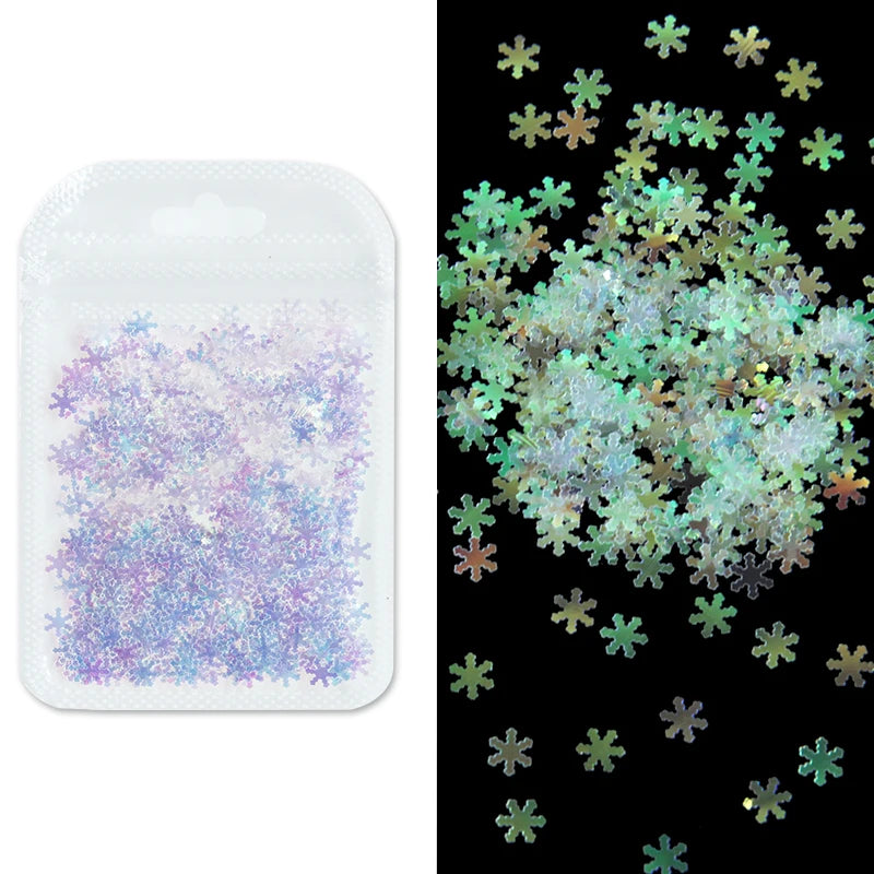 Holographic Nail Glitter Flakes