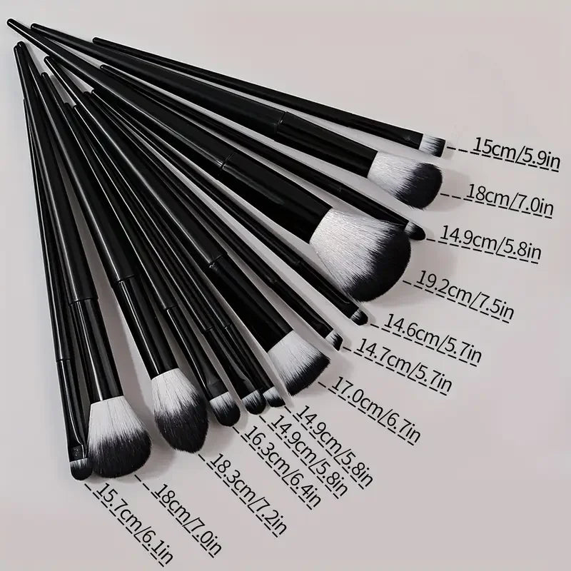 Thirteen Piece Brush Collection