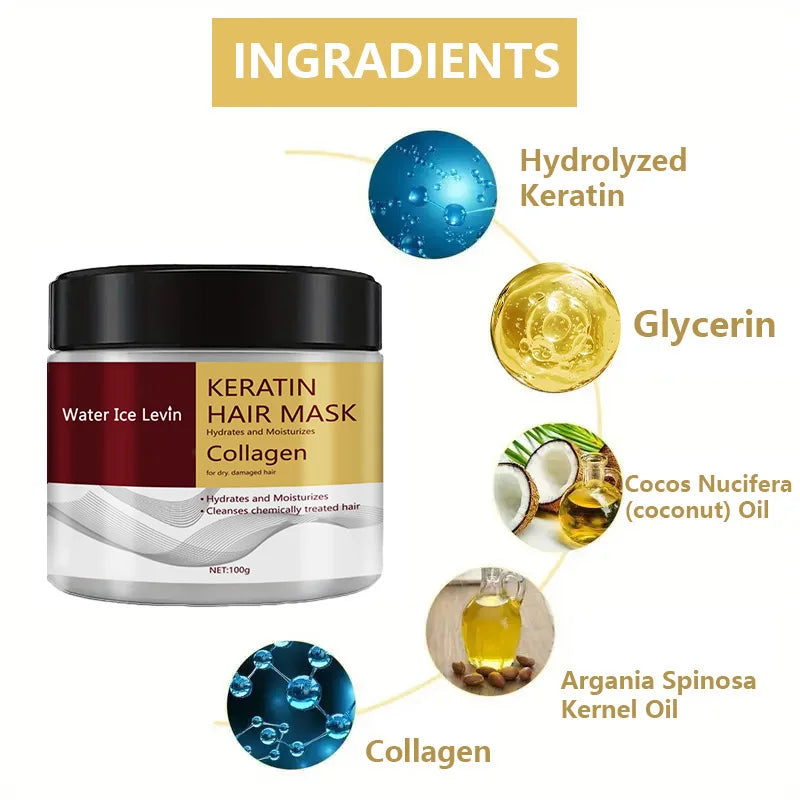 Collagen Keratin Smoothing Hair Mask