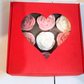 gift box candle scented roses